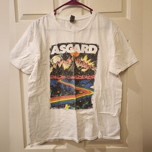 Asgard White Graphic T-Shirt